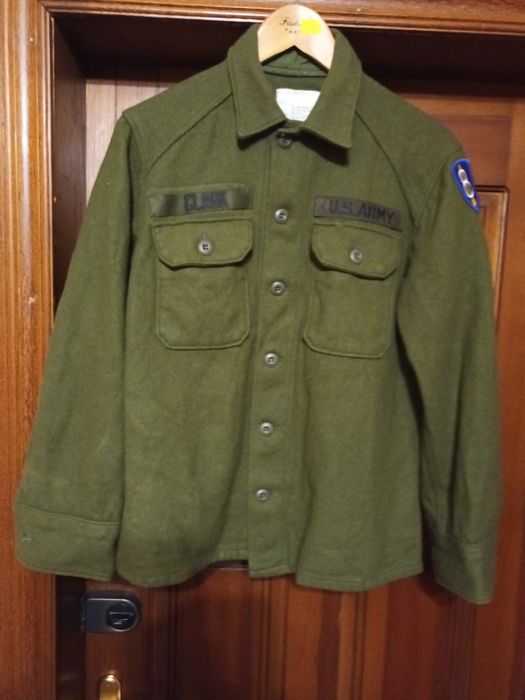 Рубашка M-1951 армии США Olive Green 108 Us Army милитари