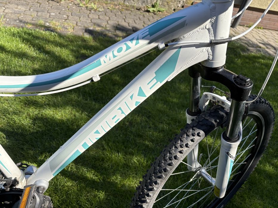 Rower Unibike Move rama 17 cali damski biały