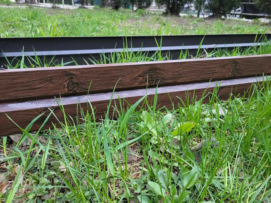 Грядки металеві для саду  Грядки для дачі з профнастилу Високі Клумба