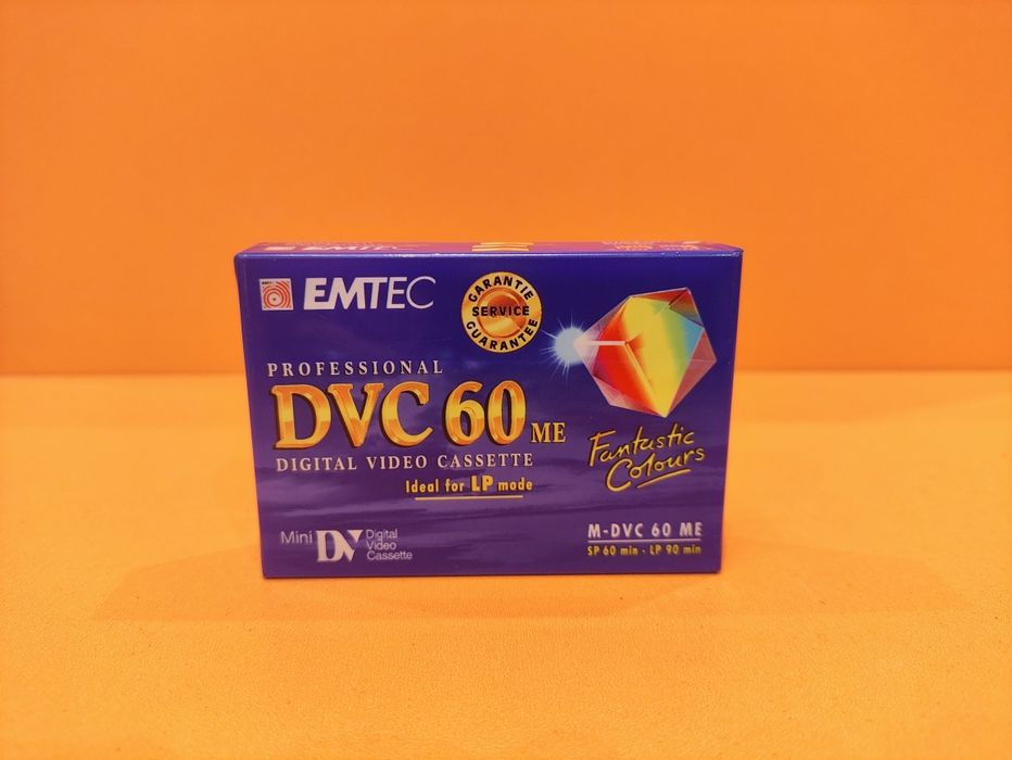 Видеокассета EMTEC Fantastic Colors DVS 60 ME mini DV