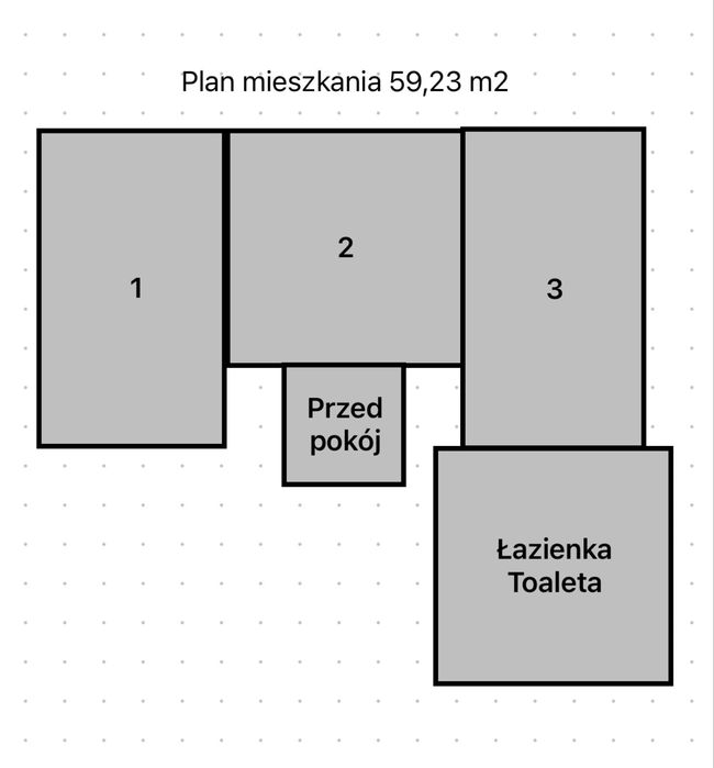 Cieszyn mieszkanie bezczynszowe - 59,23m2