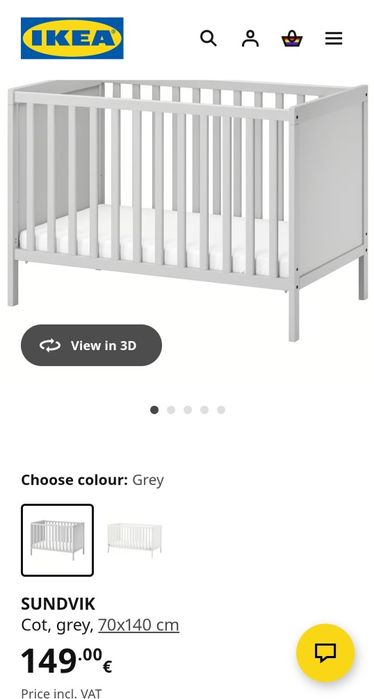 Berço de criança + colchão