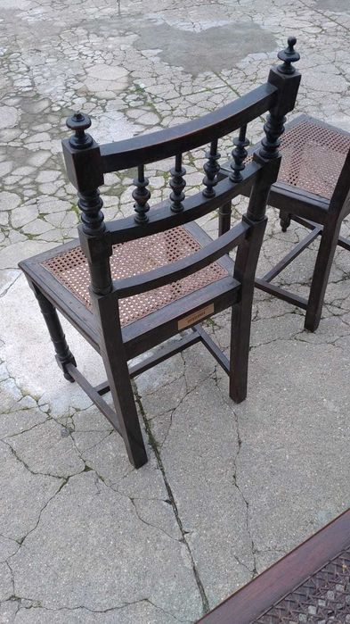 Lote de Cadeiras antigas em palhinha