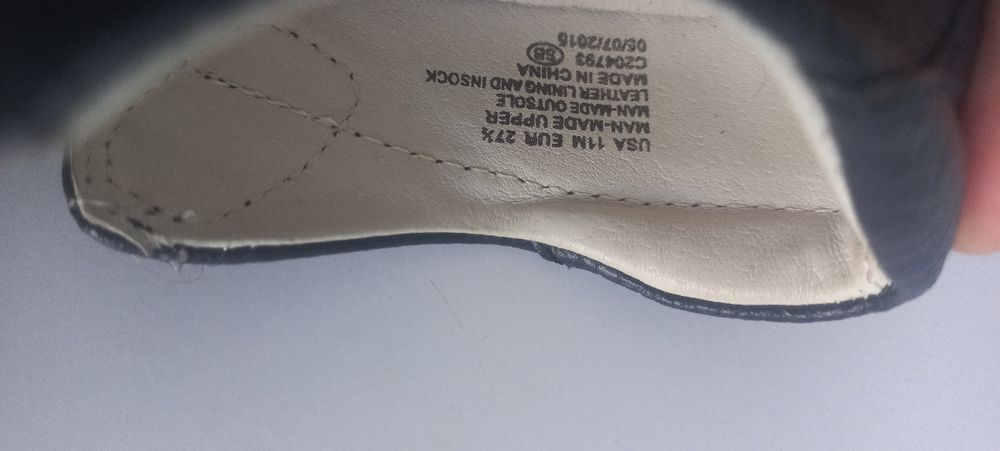 Agranatowe lakierki eleganckie buty dla dziewczynki 27. 5