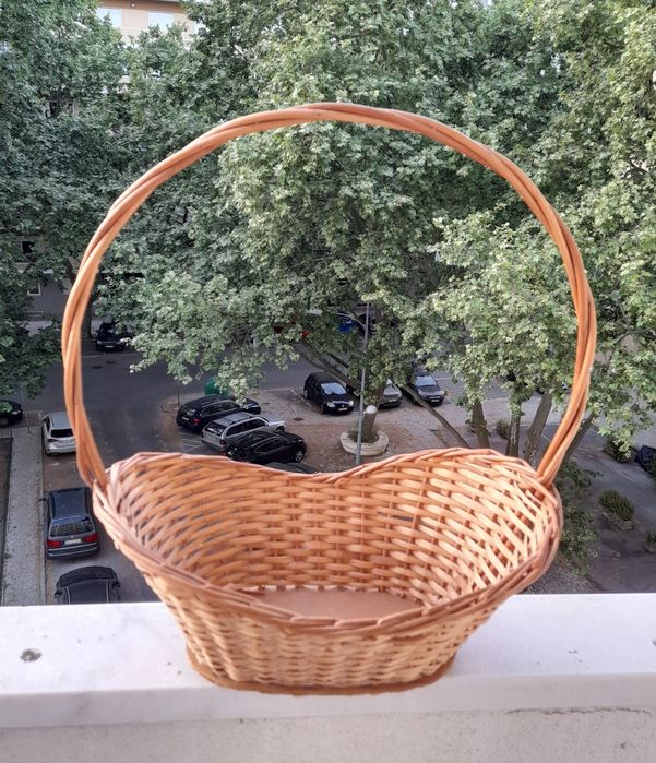 Cesto verga cabaz decoração