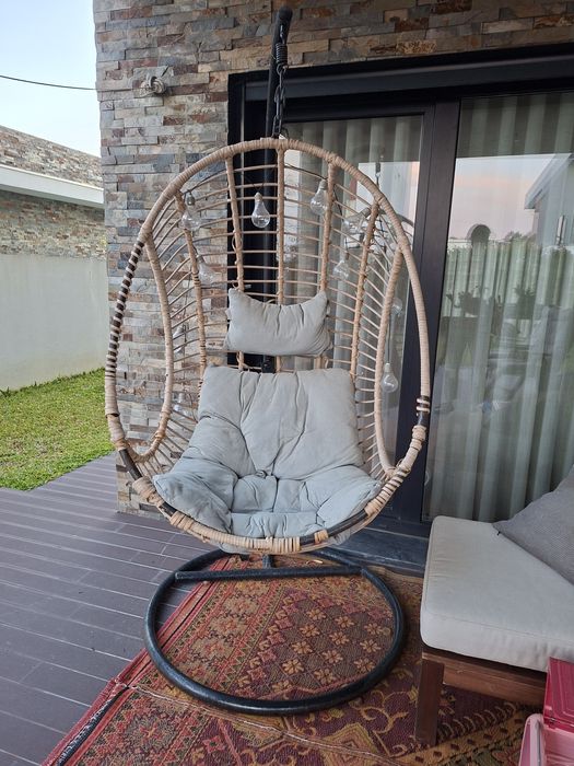 Baloiço cadeira suspenso sofa jardim exterior