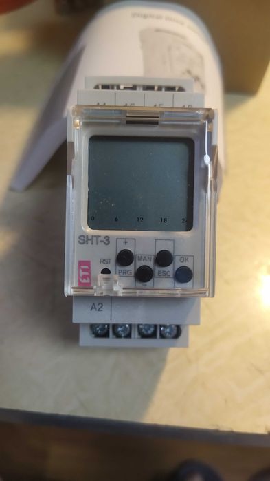 Цифровой таймер ETI SHT-3 230V AC (1х16А) новый 5 шт.