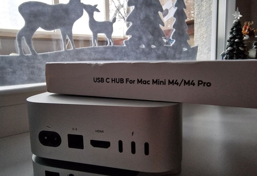 Mac mini Hub M4 хаб