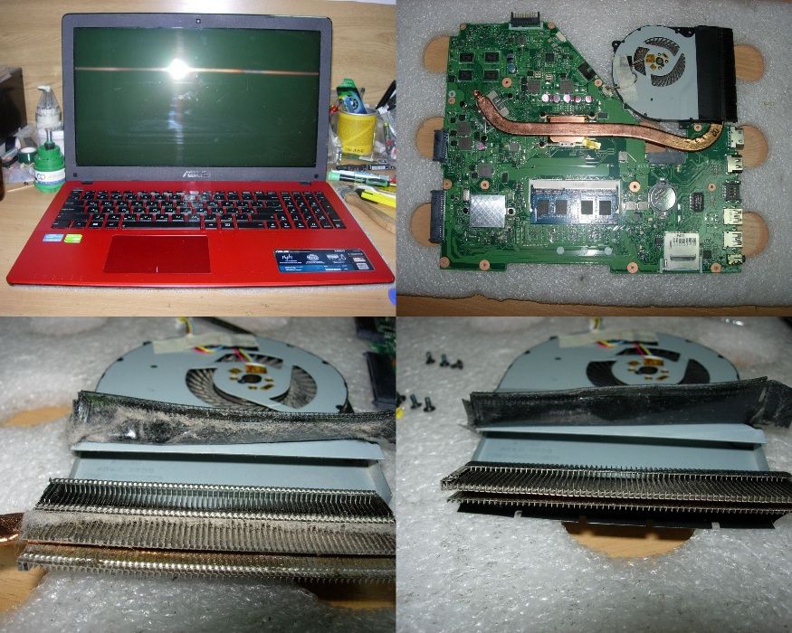 Чистка ноутбука. Замена термопасты. Ремонт ноутбуков. СЦ.