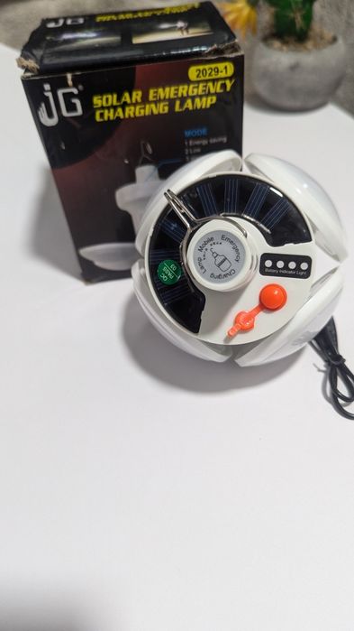 Лампочка з акумулятором розкладна, портативний ліхтар