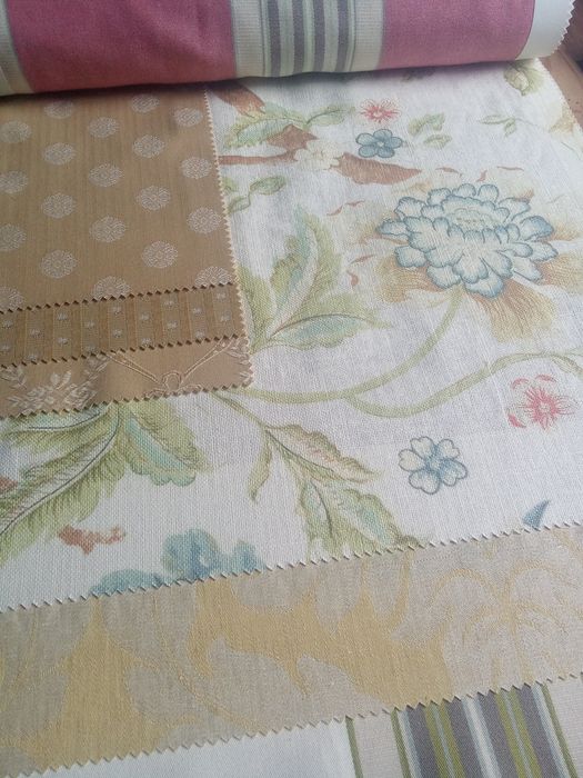 Catálogo de amostras tecidos Linwood Marlborough!