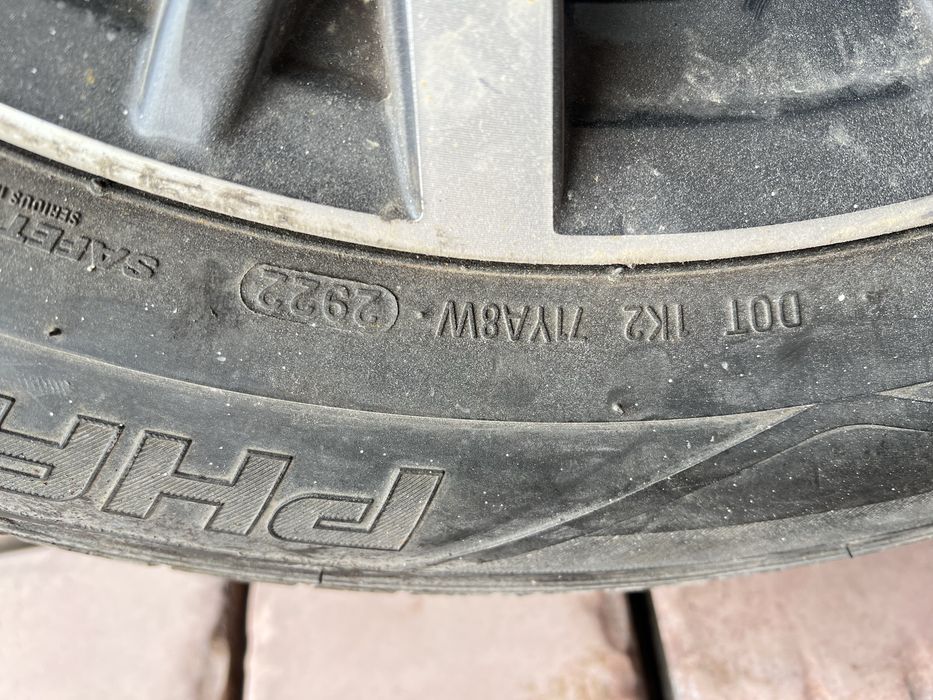 Продам диски r17 з резиною