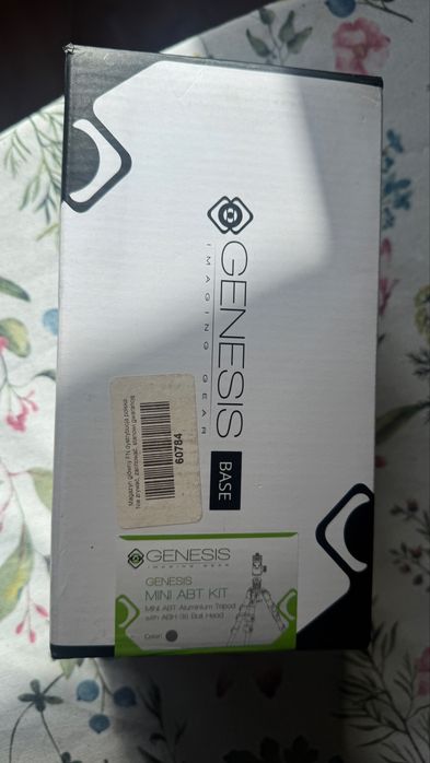 Zestaw Genesis Base Mini ABT Kit szary - statyw z głowicą