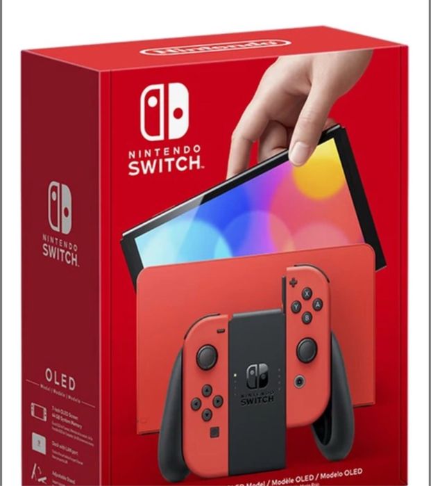 Консоль Nintendo Switch OLED Mario Red Edition
