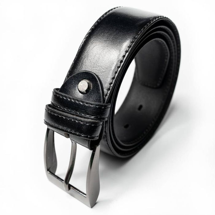 uniwersalny skórzany pasek męski z klasyczną klamrą - rovicky 105