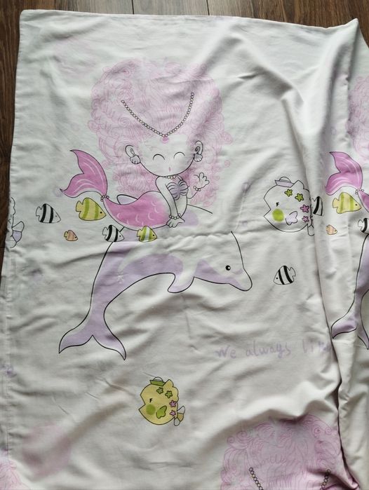 Pościel satyna bawełniana 160 na 200 syrenki CottonWorld