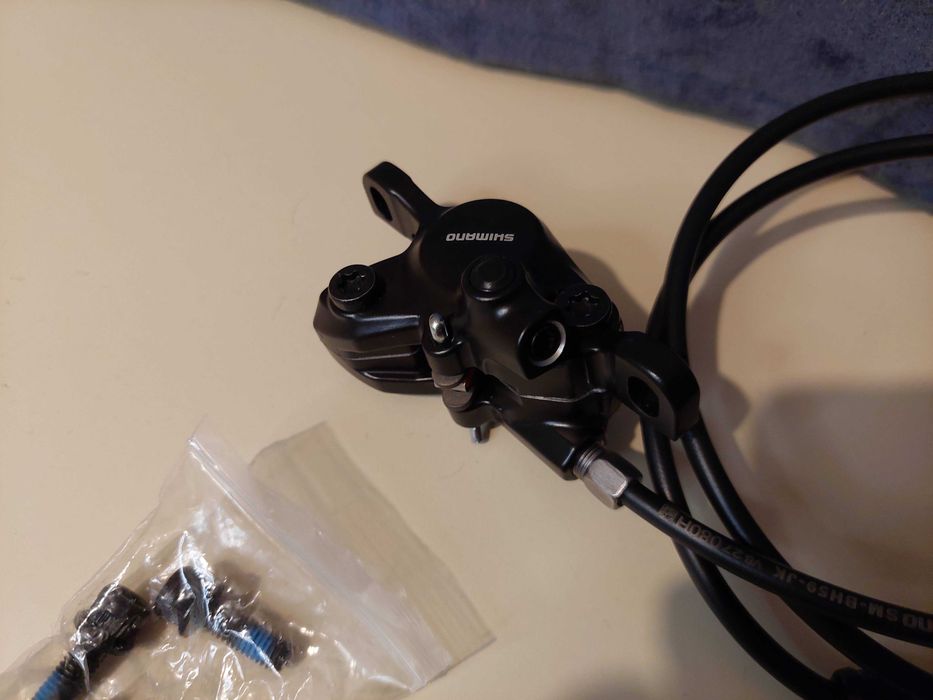 Travões hidraulicos SHIMANO BR MT200 oleo mineral disco
