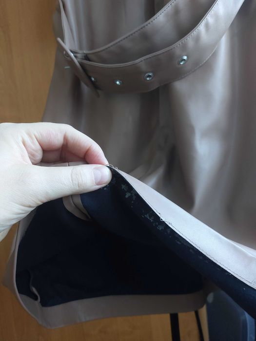 Sukienka na różne okazje a'la skóra