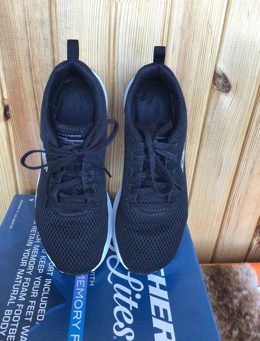 Фирменные кроссовки Skechers, р 38(25 см)