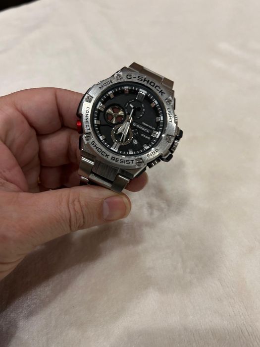 Relógio Casio Gshock Silver Novo