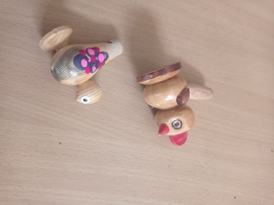 Свистулька дерев‘яна пташка