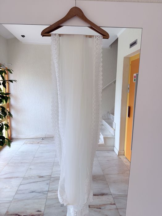 Véu Alma Novia com rendas
