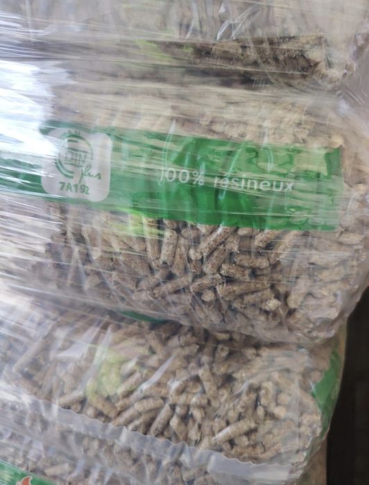 Pellet Fagnes - Certyfikat Dinplus pelet  975 kg