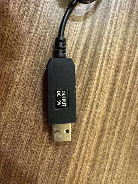 Кабель живлення для роутера USB-DC 9V 5.5