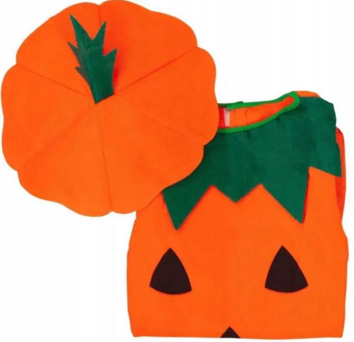 HALLOWEEN DYNIA STRÓJ kostium uniwersalny dla dzieci 2-7 lat