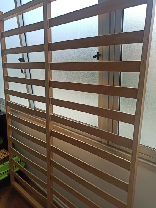Cama de ferro com estrado  140cmx190cm