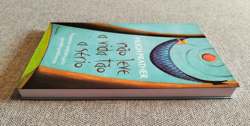 Livro "Não leve a vida tão a sério" de Hugh Prather