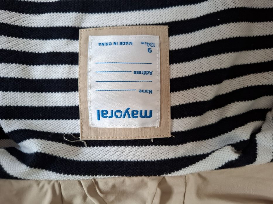 Kurtka chłopięca z Mayoral r.134