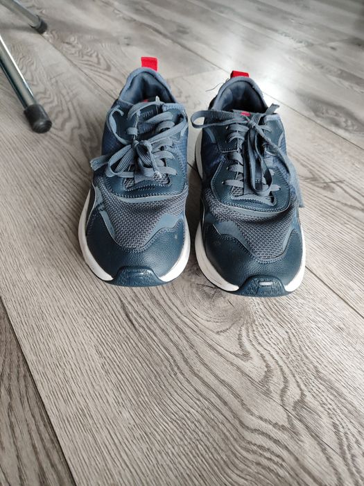 R.43 fila sneakersy granatowe półbuty męskie sportowe