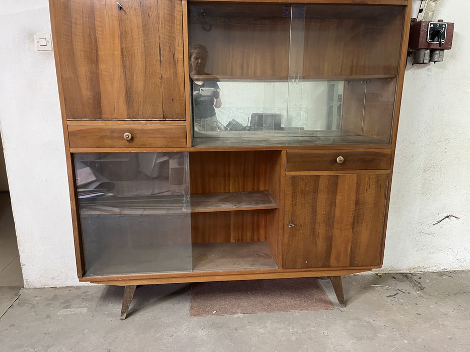 Komoda biblioteczka PRL