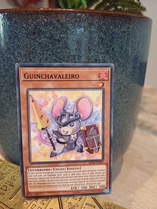 Carta Yu-Gi-Oh! - Guinchavaleiro - 1ª Edição