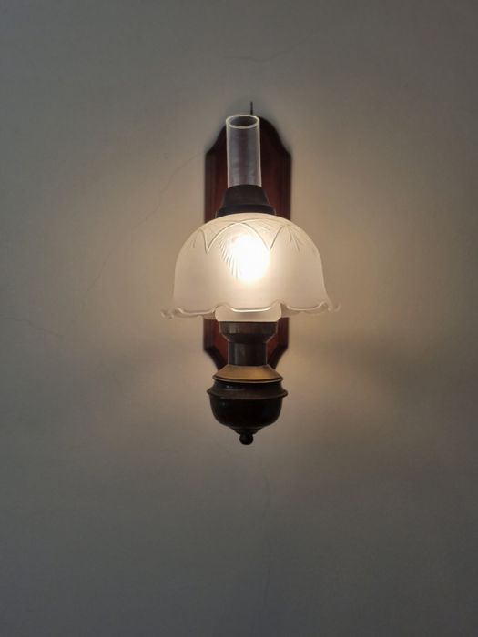 Conjunto de candeeiro e aplique