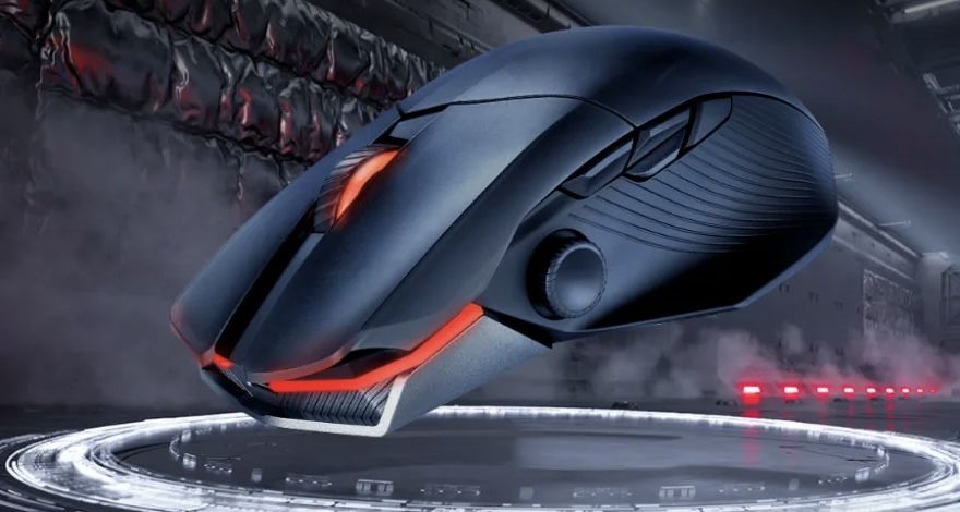 Rato Óptico Asus ROG Chakram RGB Wired/Wireless 16000DPI