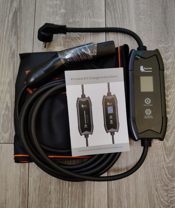 Надійна зарядка 16А Type 1/Tesla Type 2 GBT EV Charger 3.5kw + wifi
