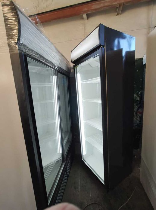 Холодильні шафи вітринні однодверні UBC Dynamic Світлосірий.Гарантія!