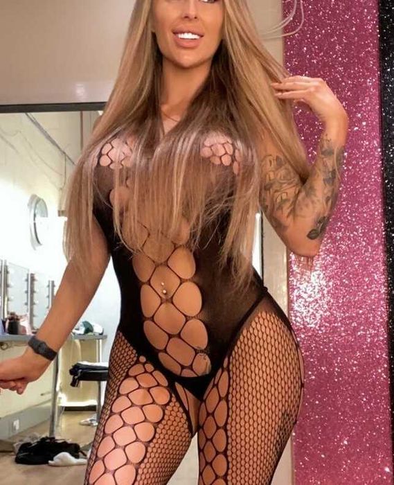 B011 sexy strój bielizna erotyczna bodystocking komplet XS/2XL