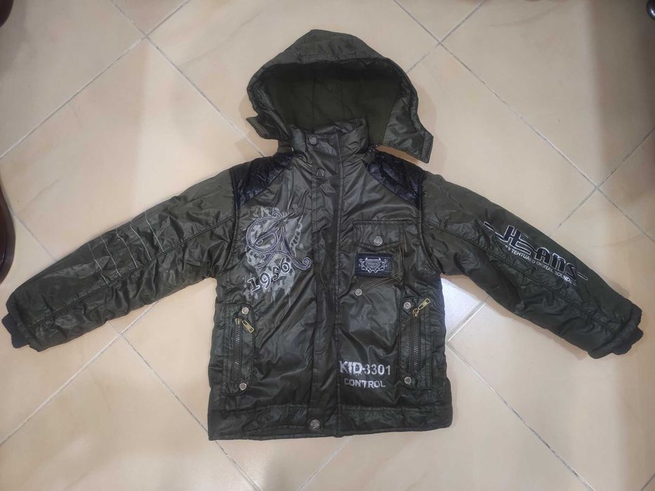 Пуховик дитячій хлопчік