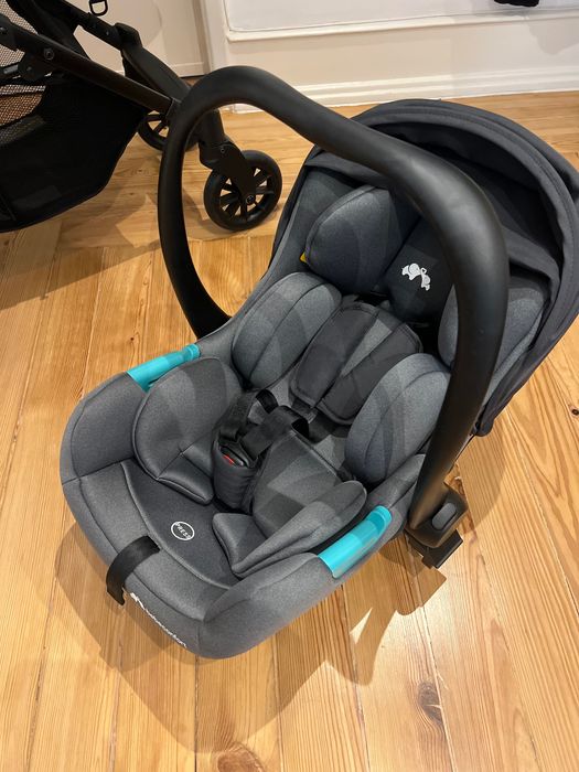 Carrinho e ovo bébé confort Haze Trio Lux