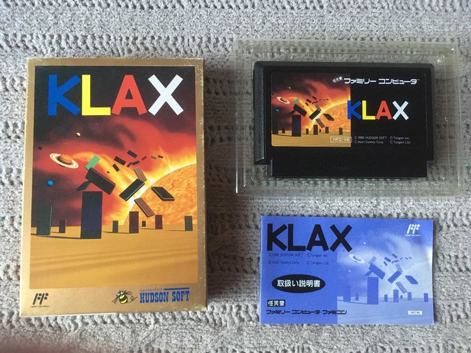 Klax Famicom Pegasus