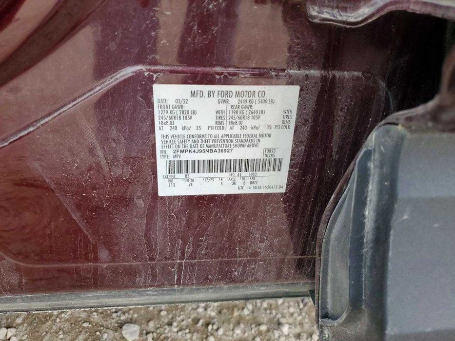 2022 ford EDGE sel