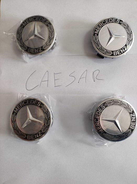 Emblemas Mercedes para as Jantes