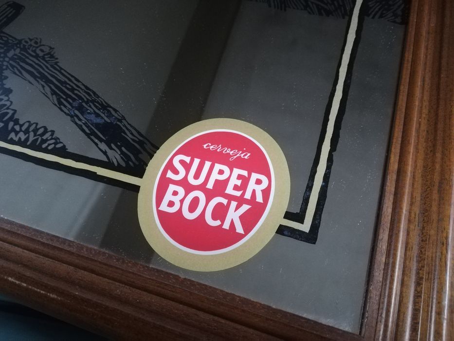 Espelho Publicitário SUPER BOCK.