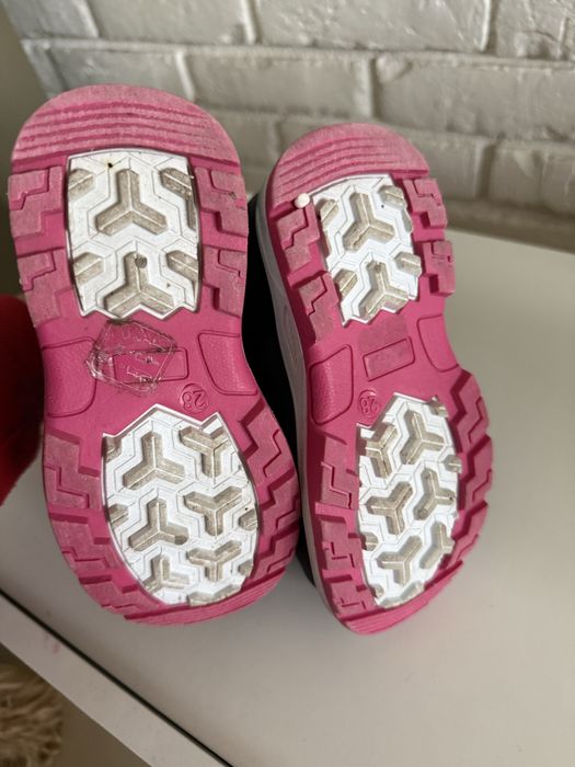 Granatowe śniwgowce ocieplane nowe r. 28