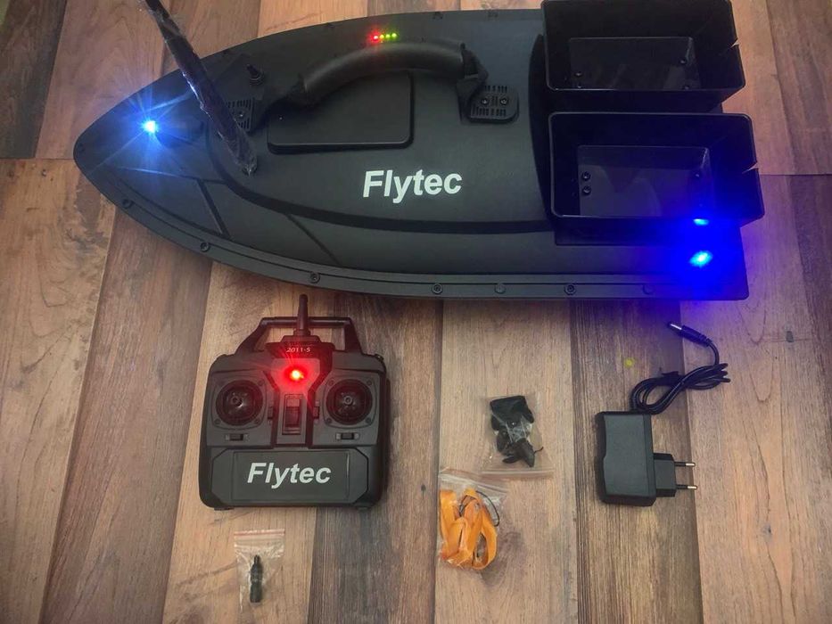 Карповый  Кораблик прикормочный рыбацкий для рыбалки FLYTEC 2011-5