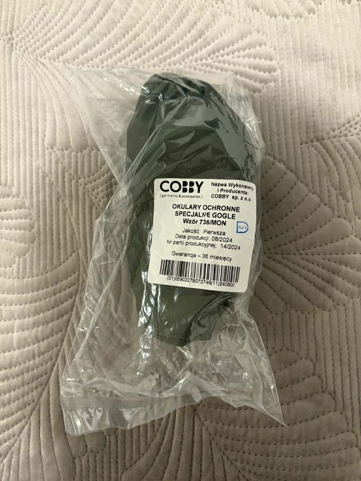 Nowe okulary ochronne specjalne gogle wzór 736/MON