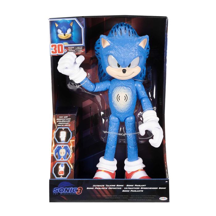 Їжачок Сонiк інтерактивний Sonic the Hedgehog 3 Ultimate Talking Sonic